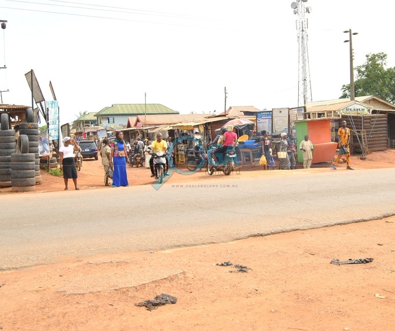 Baba Ode Bus stop, along Atan expressway, Ota Ogun State