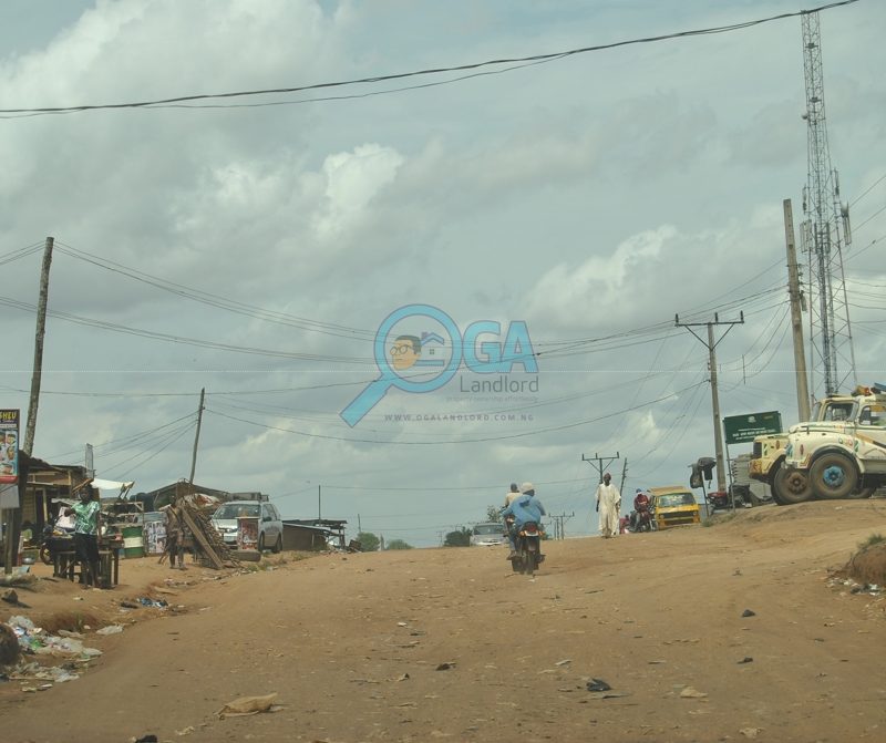 Access roads at Mosa, Ota Ogun State