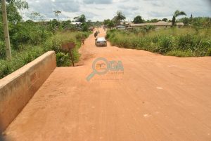 Winners Bridge along Ilogbo road, Ota Ogun State