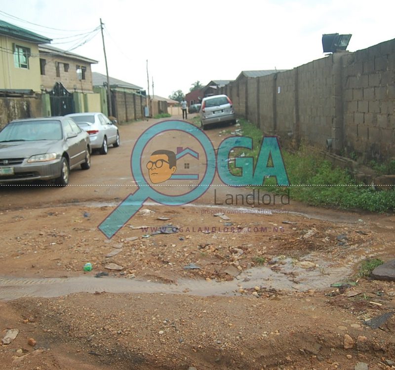 Neighbourhood at Olowu in Abeokuta, Ogun State