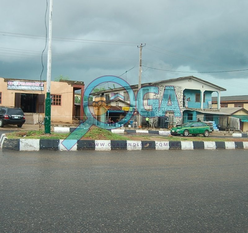 Access roads at Olowu in Abeokuta, Ogun State