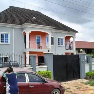 4 Unit of 2 Bedroom Flat Fenced with Gate Available For Sale at Magboro